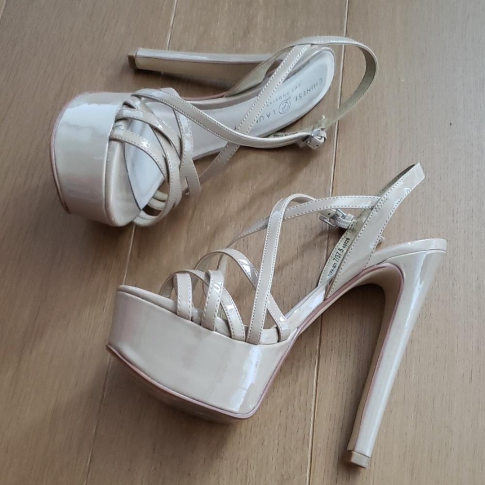 Chinese laundry teaser heels size 7/37.5